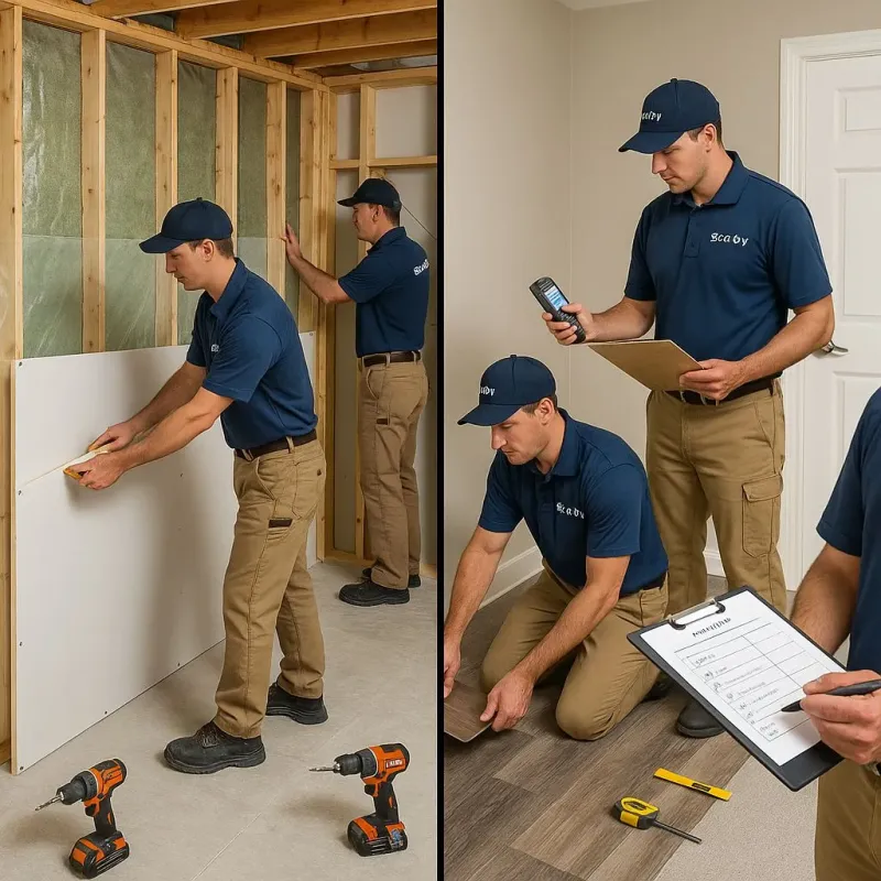 Repairs and Reconstruction process in Paramount, CA