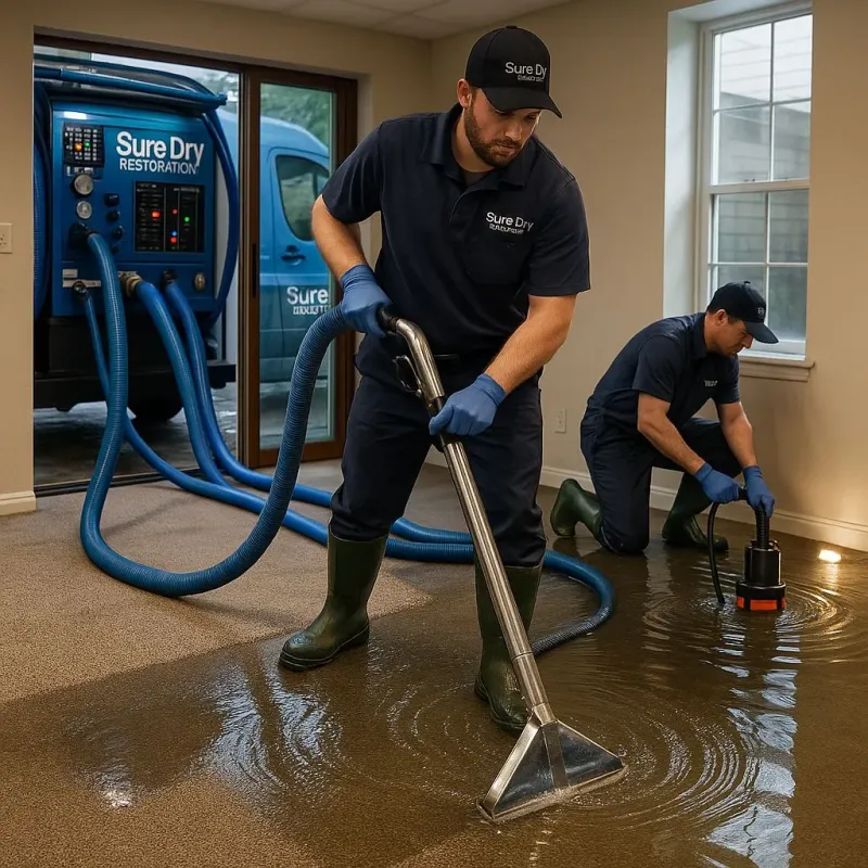 Water Extraction and Removal process in Paramount, CA